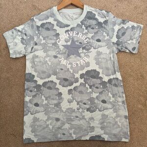 NWT Floral Converse T-Shirt
